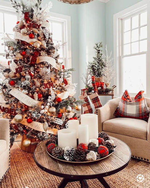 Ideias de Decoração para o Natal 2023: Sala