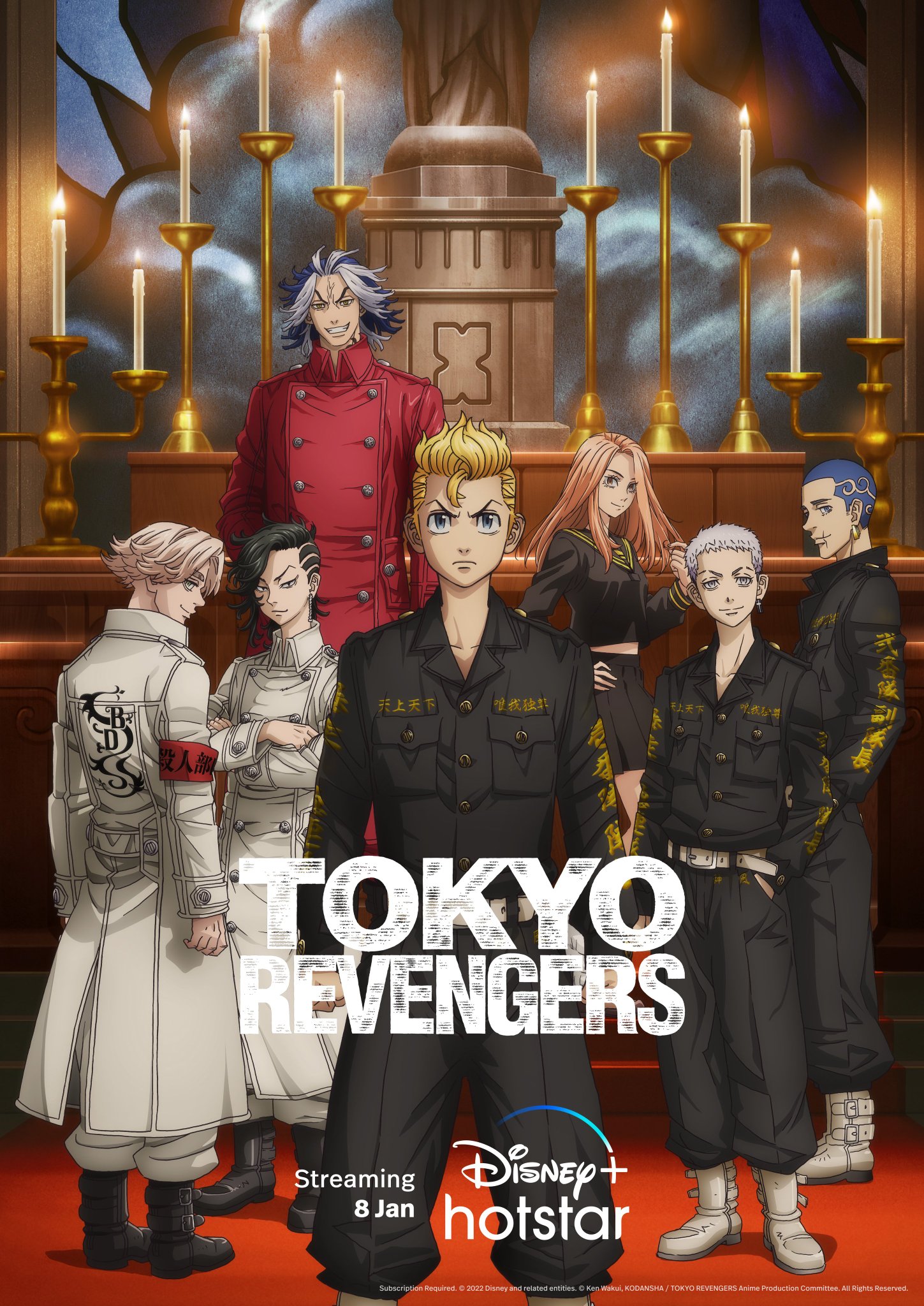 Tokyo Revengers 2 vai ser exibido exclusivamente por stream na Disney+