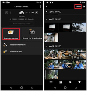 Cara Memindahkan Foto Menggunakan WiFi pada Kamera Canon