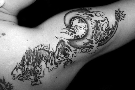 Fotos de tatuajes de dragones