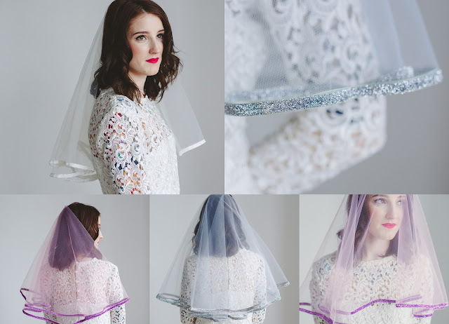 Rock n Roll Bride x Crown and Glory - Veil Collection‏ by What Laura did Next