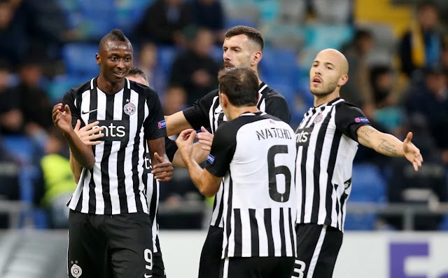 Europa League: Sadiq Umar struck twice in Partizan Belgrade's Away Victory