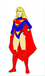 Earth 2 Supergirl by Kevin Maguire