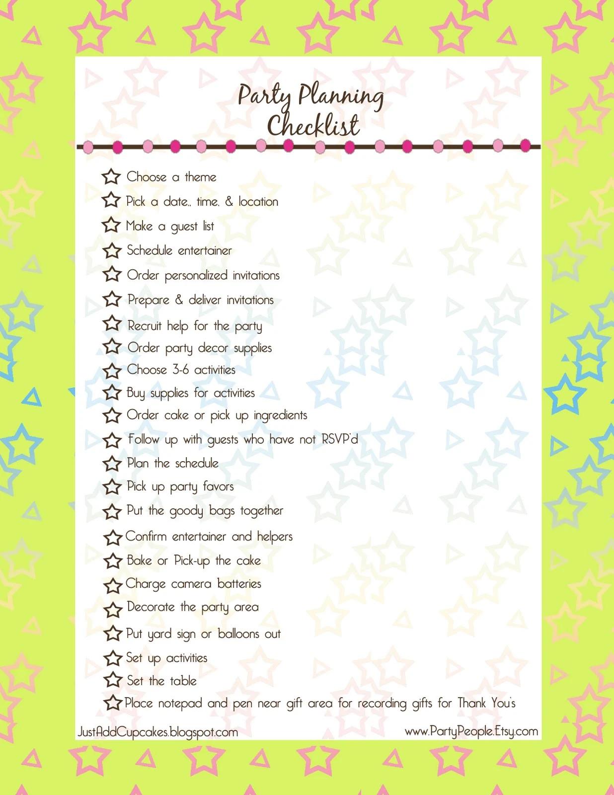 the best quinceanera checklist printable ruby website ultimate