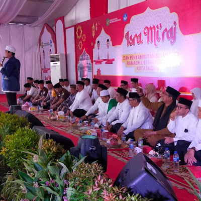 Danyonmarhanlan I Hadiri Acara Israj Mi'raj dan Menyambut Bulan Suci Ramadhan 1444 H Bersama Forkopimda Medan