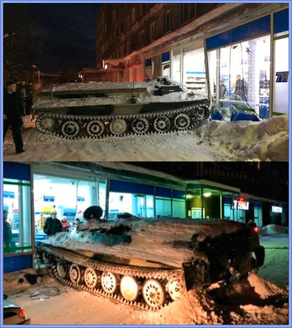 The Drunk Tank .... Literally .... Russian Style