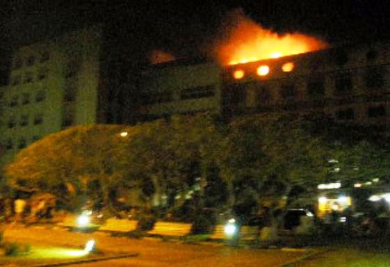 GRANDE HOTEL DE CALDAS DE CIPÓ PEGA FOGO