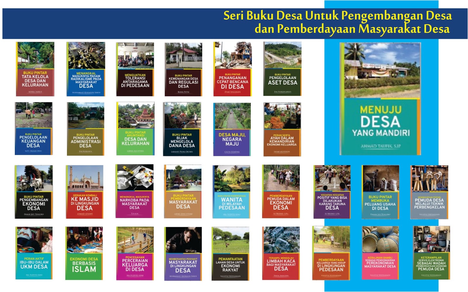 Seri Buku Desa Untuk Pengembangan Desa Dan Pemberdayaan Masyarakat