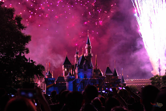 Magical Fireworks in Disneyland, Hong Kong