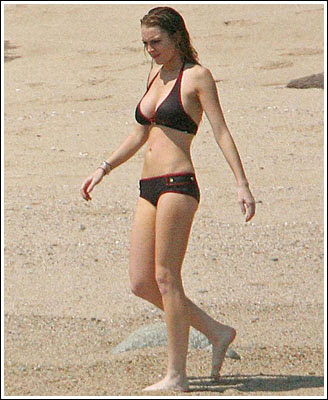 Lindsay Lohan Bikini Pics