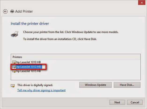 ...and IT works: How to install HP Laserjet 1010 / 1012 ...