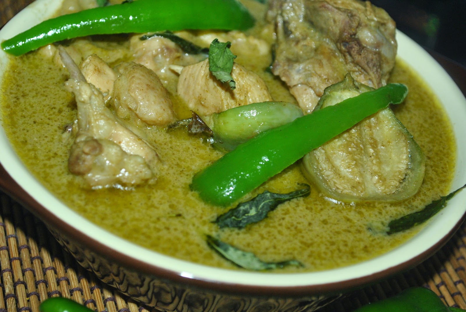 PATYSKITCHEN THAI  GREEN CURRY CHICKEN AYAM  MASAK  HIJAU THAI 