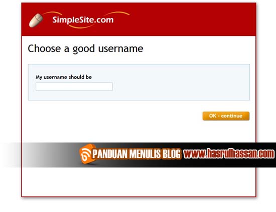 Contoh Blog Simplesite - Virallah