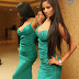 Poonam Pandey Green Gown Hot cleavage in tight dress Pics2012