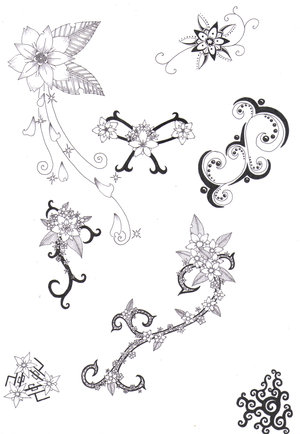 flower tattoos designs