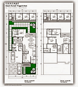 50+ Contoh Gambar Denah Rumah Minimalis - Rumah Minimalis