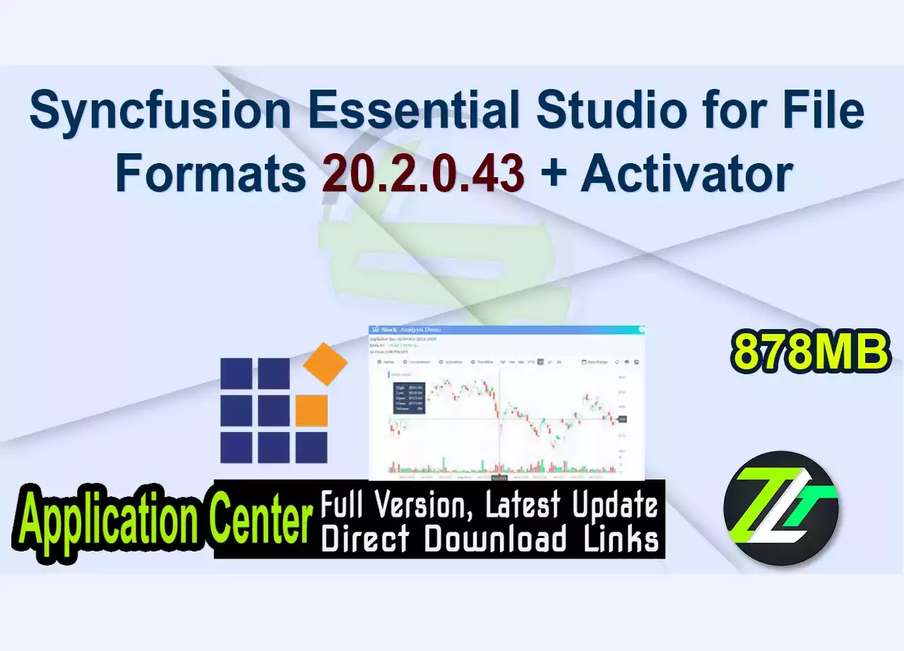 Syncfusion Essential Studio for File Formats 20.2.0.43 + Activator