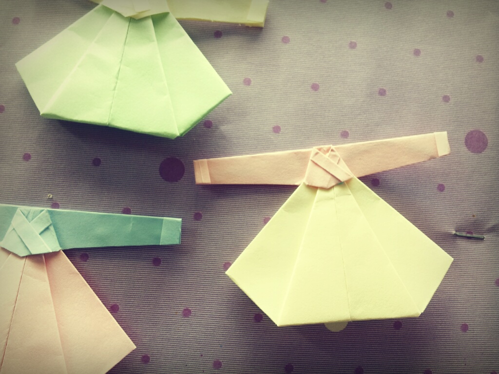 MY ILGI: Origami Hanbok