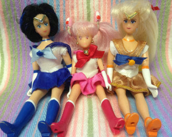 bonecas Sailor Moon anos 90