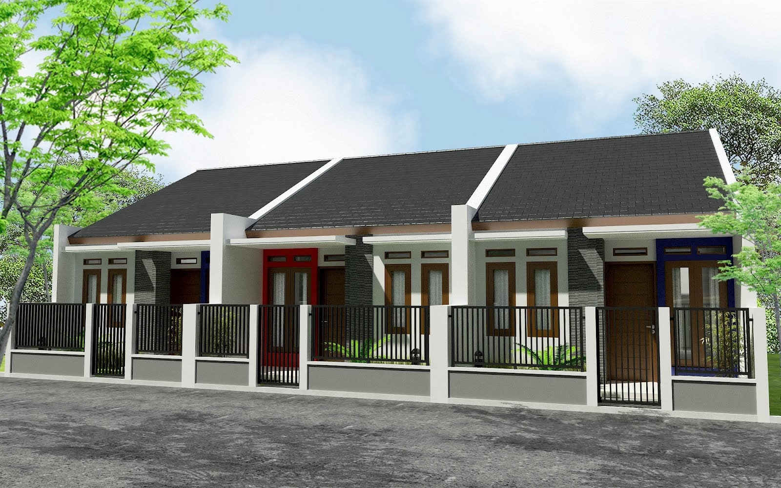 Desain Rumah Kontrakan Sederhana Minimalis Yang Nyaman 