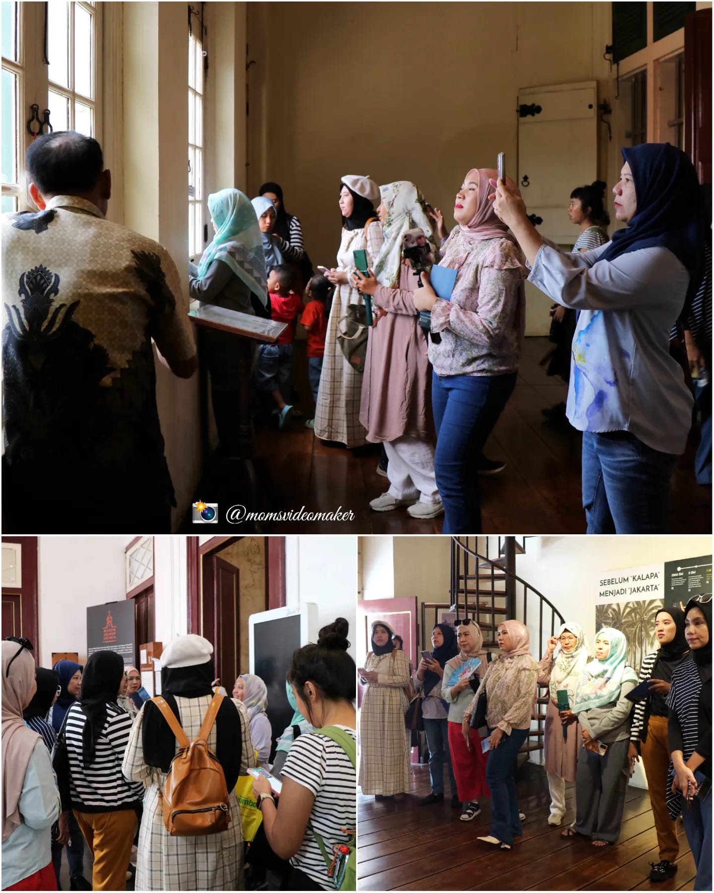 Berkunjung ke Museum Sejarah Jakarta Bersama Moms Video Maker Community