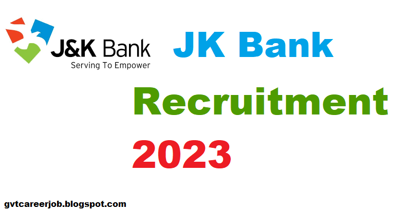 JK Bank Recruitment 2023, upcoming vacancy 2023, Apply for Apprentice 390 Vacancies @ jkbank.com