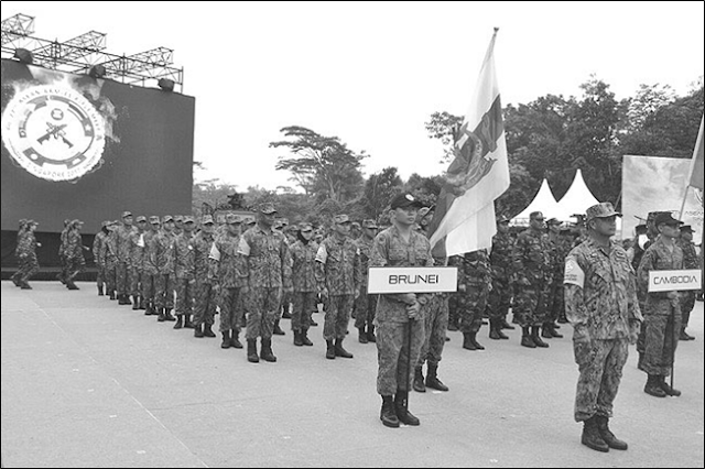 RBLF shooting team in Singapore for 27th Asean Armies Rifle Meet