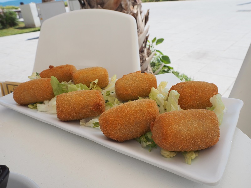 Croquettas at Coffee and Tapas Torrevieja