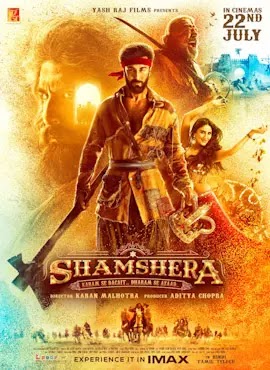 Shamshera Movie Release Date, Cast, and Reviews.