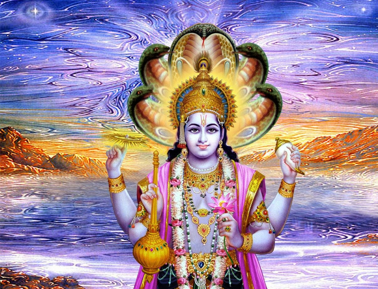 Hindu God Vishnu Wallpaper | Vishnu Photo | Dharmik God Wallpapers