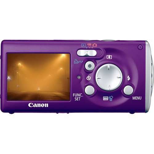 Canon Powershot SD30 5MP Digital Elph Camera with 2.4x Optical Zoom (Vivacious Violet)