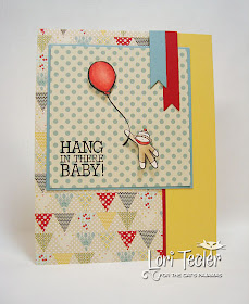 Hang in There Baby-designed by Lori Tecler-Inking Aloud-stamps and dies from The Cat's Pajamas