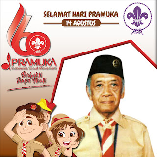 Pasang Twibbon hari Pramuka ke 60