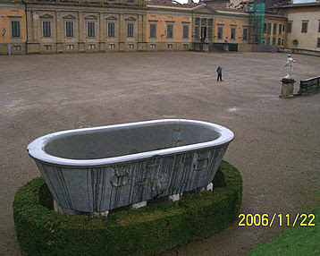 Grounds behind the Pitti Palace.