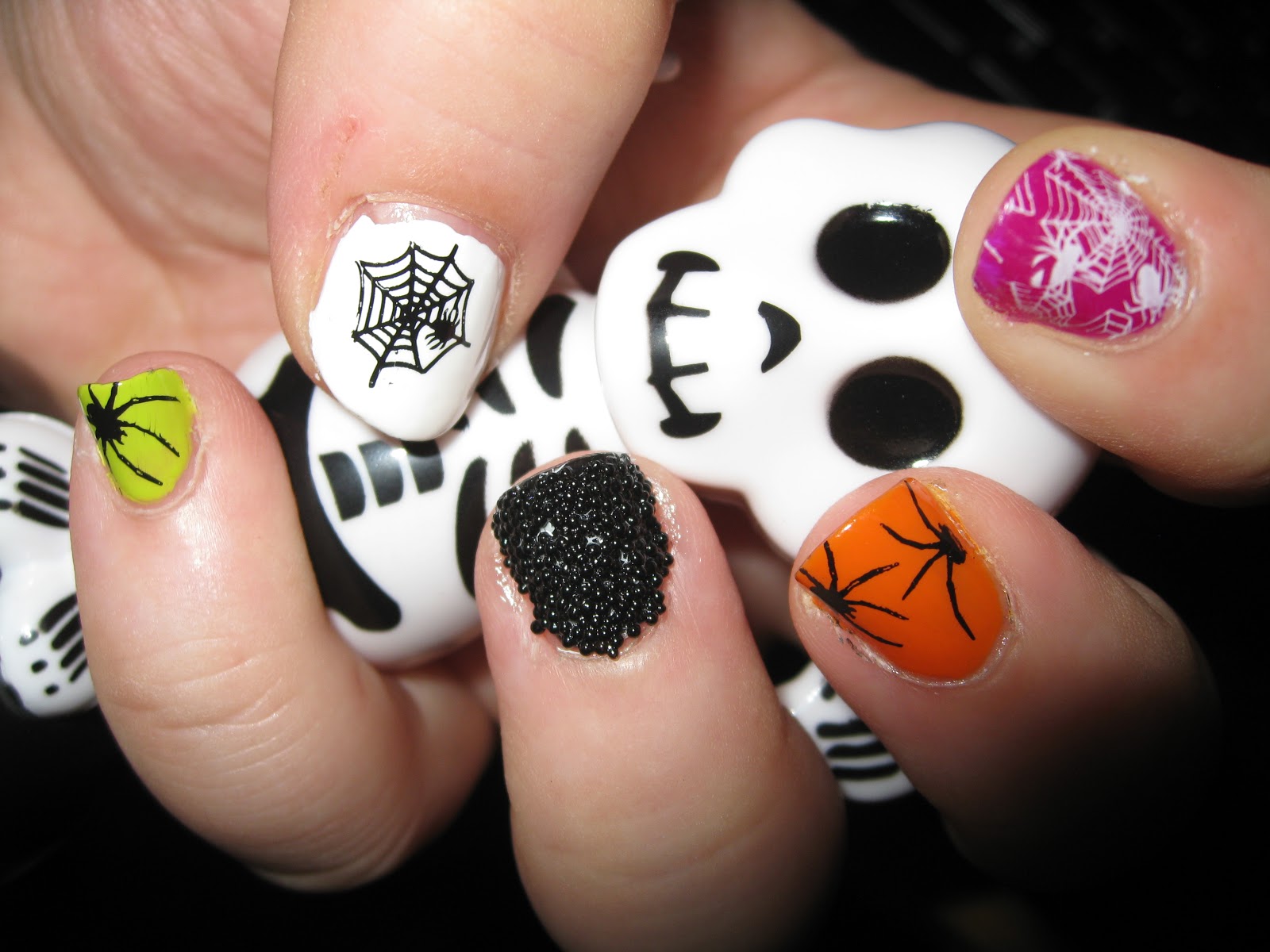 hopemarie123: Halloween Nail Art Designs