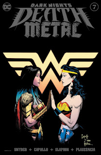 Wonder Women on Dark Nights: Death Metal #7 Cover from DC Comics