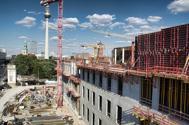 Baustelle Berliner Schloss, Stadtschloss, Schlossplatz, 10178 Berlin, 27.08.2014