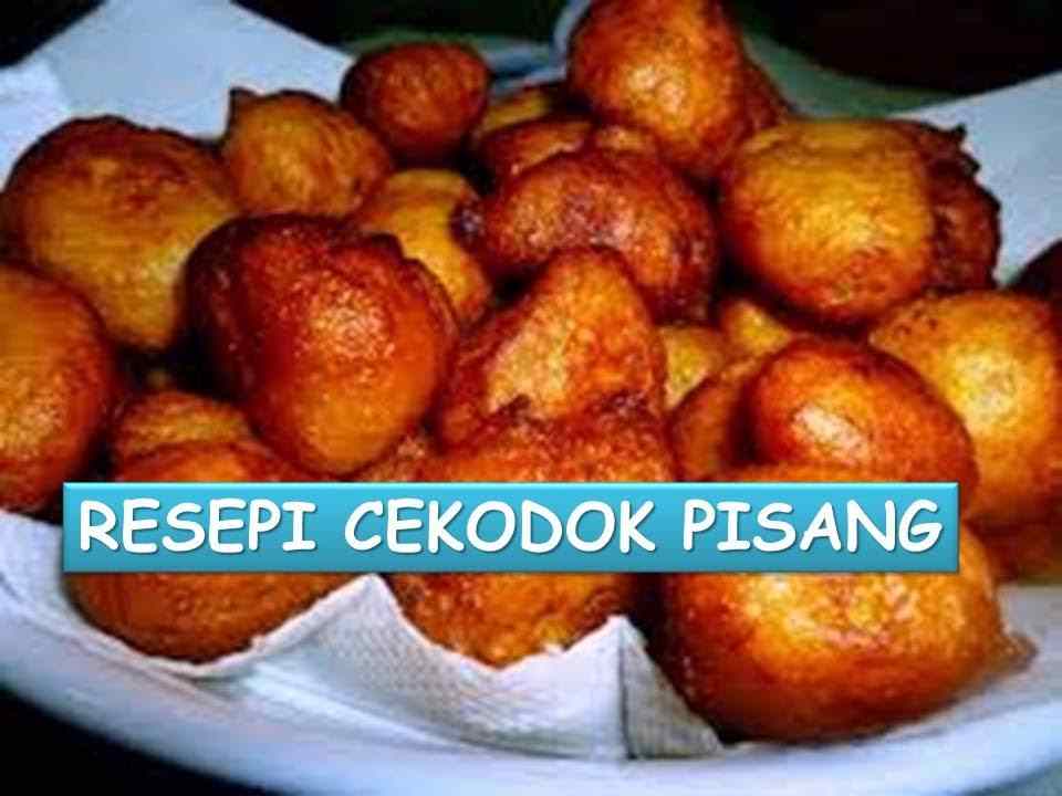 Resepi Cekodok Pisang Gampang Dan Sedap - Hilton Fruen