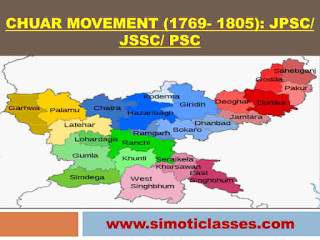 Chuar Movement (1769- 1805): JPSC/ JSSC/ PSC