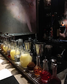 Cocktail-making class at the Lantern's Keep in the Iroquois hotel, so cool!