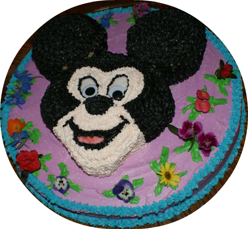 Mickey Mouse Birthday Cake for a Mickey Mouse themed birthday party!