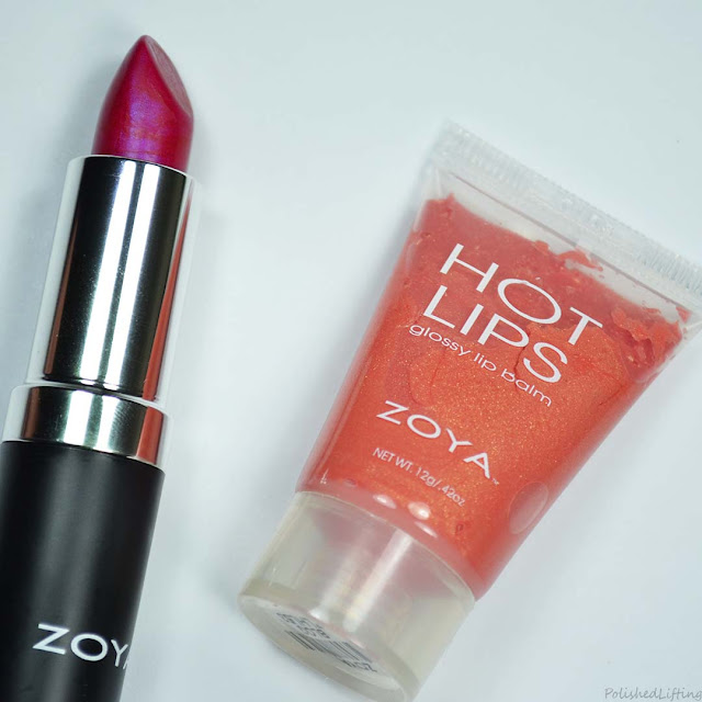 lipstick and lip gloss duo