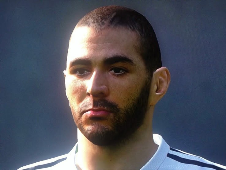 Wajah Benzema di PES 2015