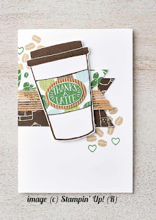 Craft with Beth: World Card Making Day Sale 2017 Coffee Cafe sample card