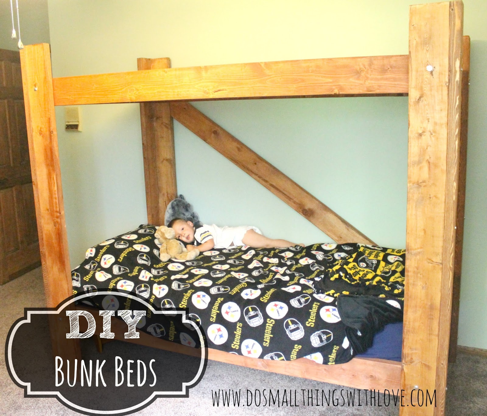 Building Bunk Beds Diy bunk beds
