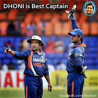 Tendulkar and Dhoni