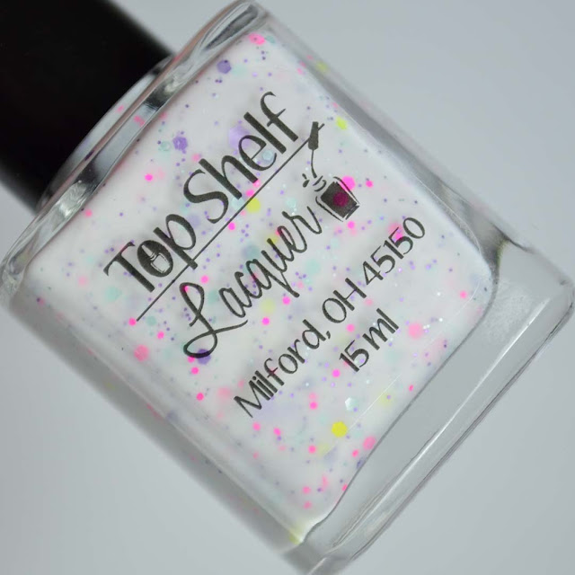 white crelly nail polish