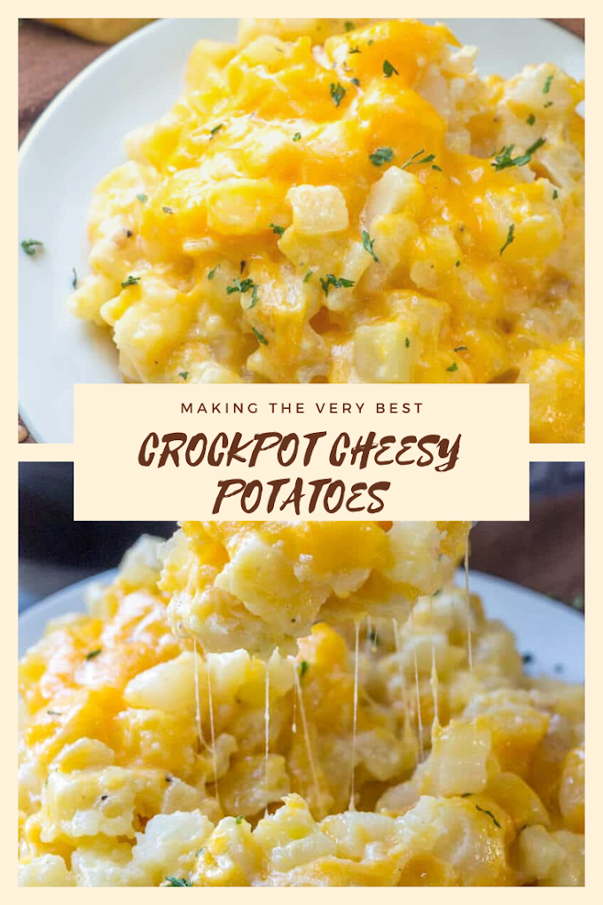 CROCKPOT CHEESY POTATOES