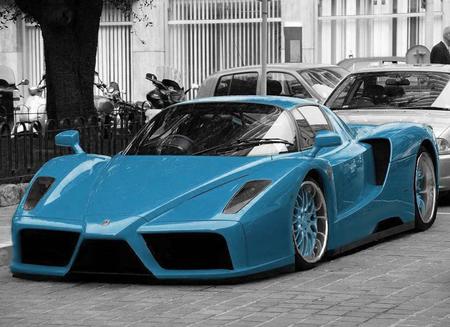 Ferrari enzo blue | Pictures Of Cars Hd