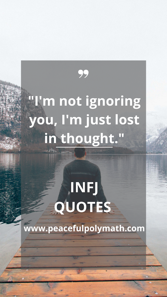 INFJ QUOTES FUNNY